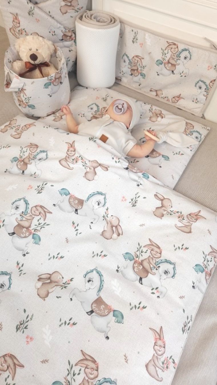 MimiNu, Karuzela, prześcieradło, 120-60 cm