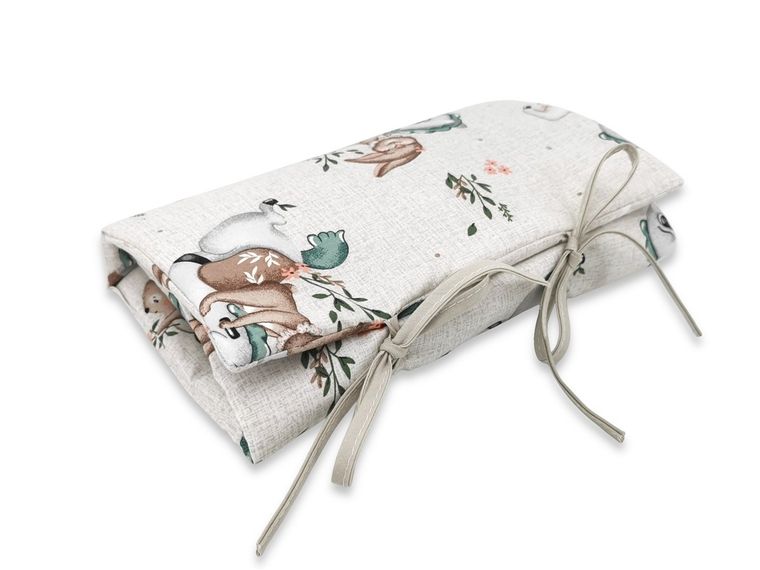 MimiNu, Karuzela, przewijak mobilny, bawełna, 70-50 cm