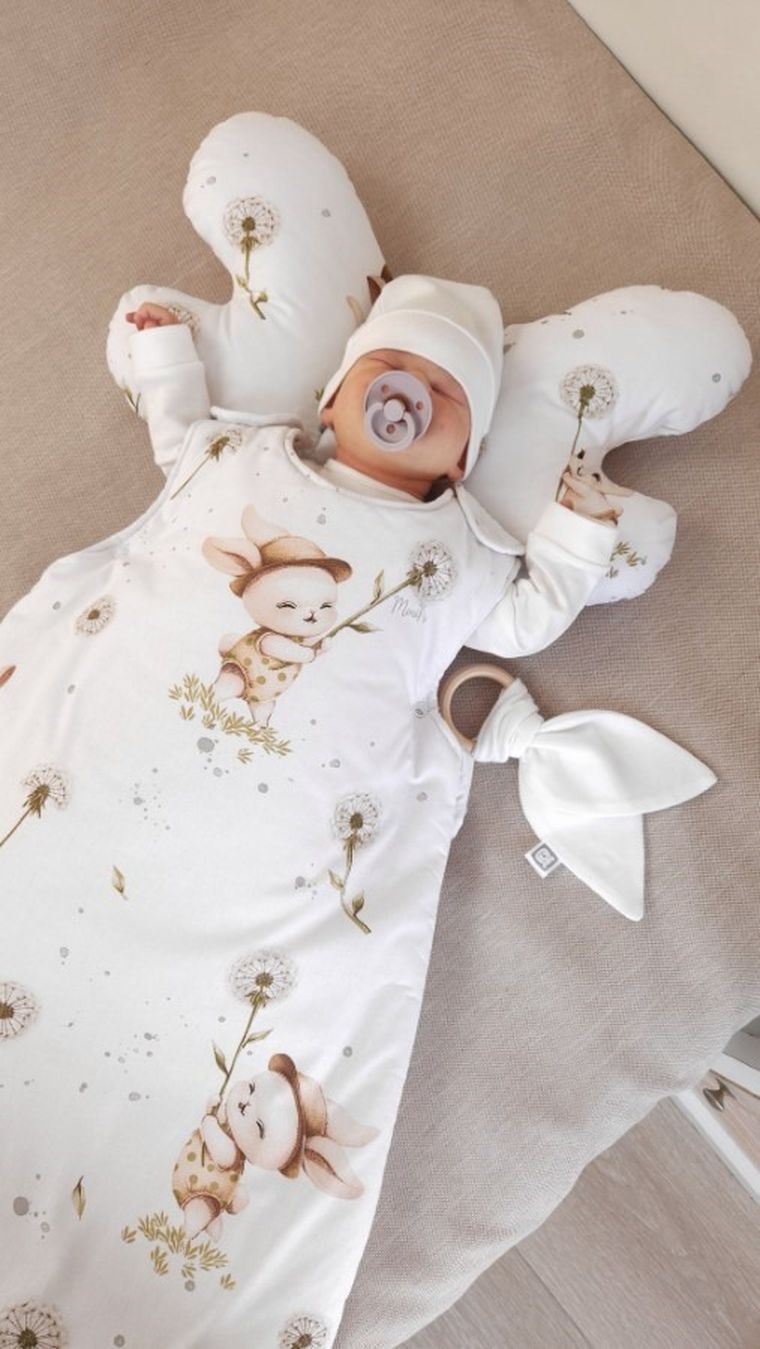 MimiNu, Kotki, gryzak bawełniany, 16-12 cm