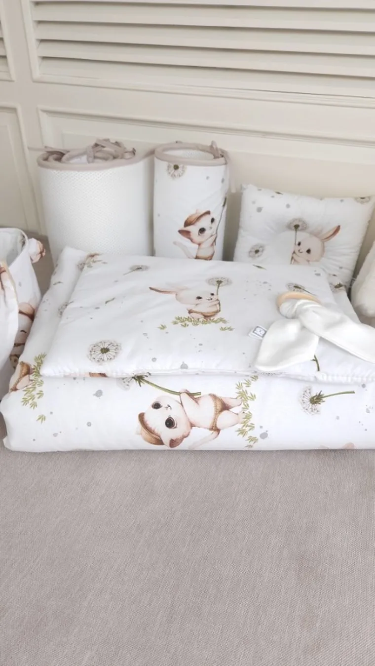 MimiNu, Kotki, płaska poduszka, 60-40 cm