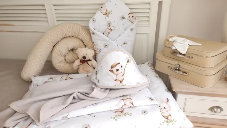 MimiNu, Kotki, rożek niemowlęcy, 75-75 cm