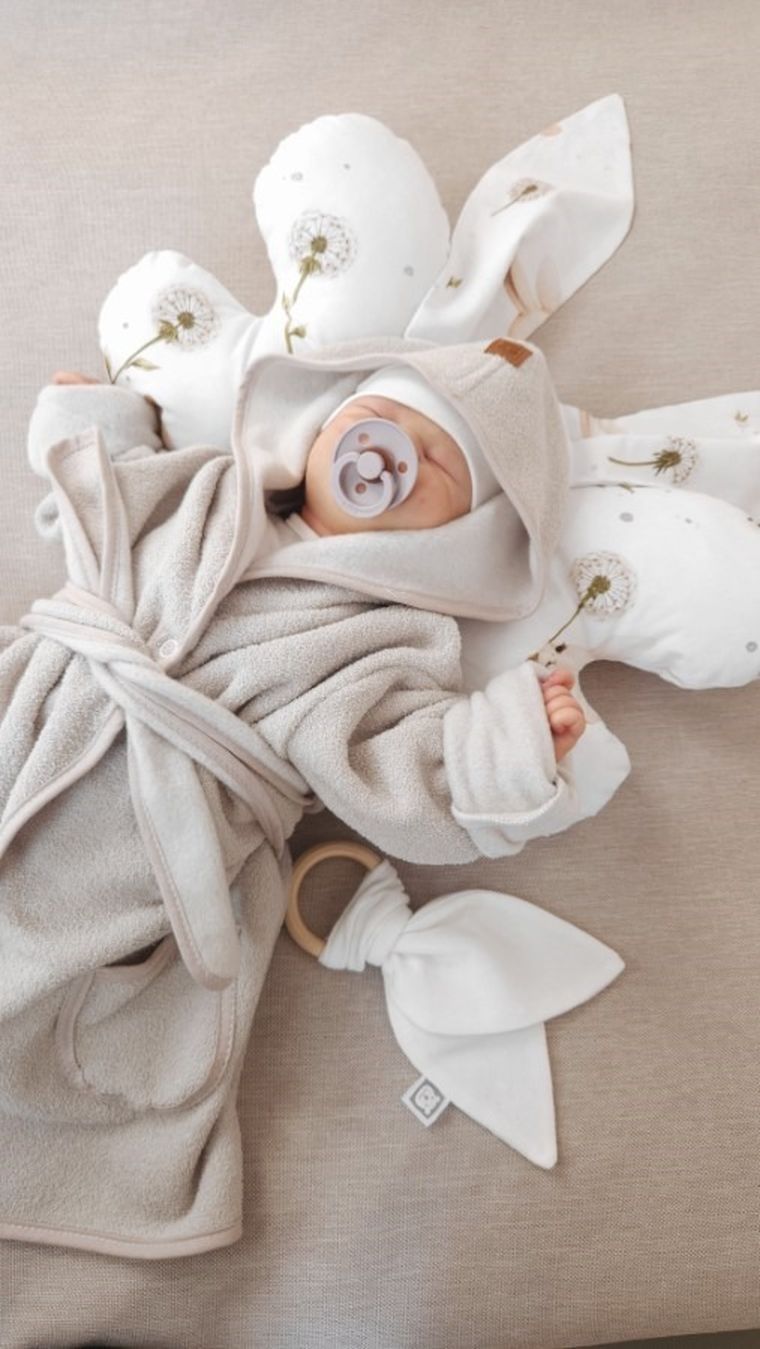 MimiNu, Kotki, szlafrok termofrotte, rozmiar 98-104