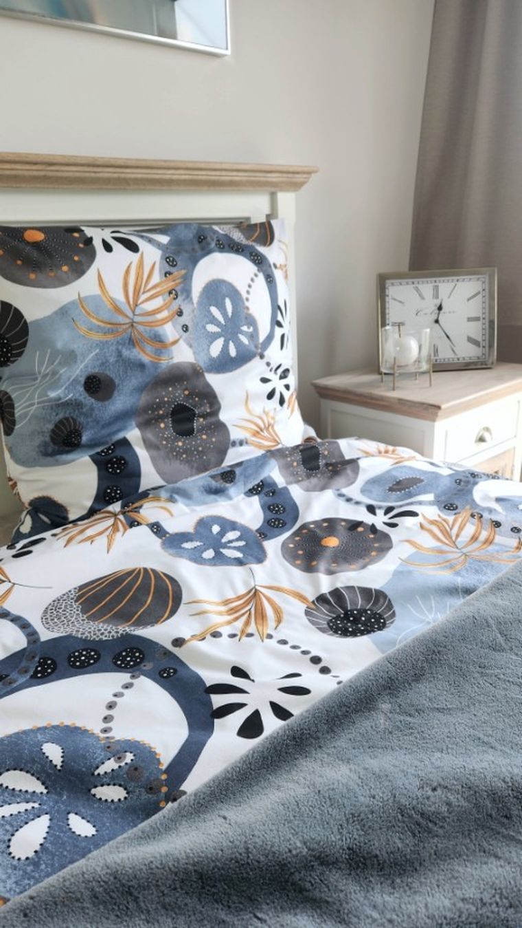 MimiNu, Modern, 2-częściowy komplet pościeli, 160-200 cm + 50-60 cm