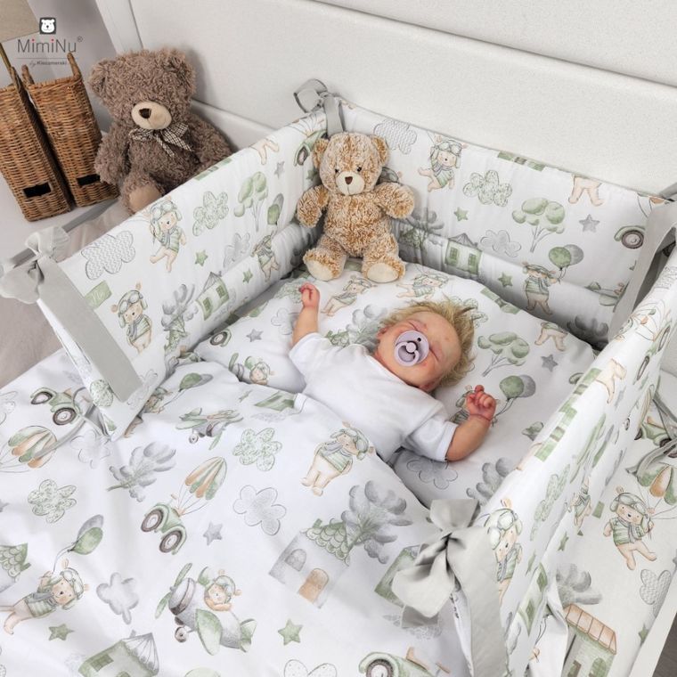 MimiNu, Piloci, kocyk, oliwka, 75-100 cm