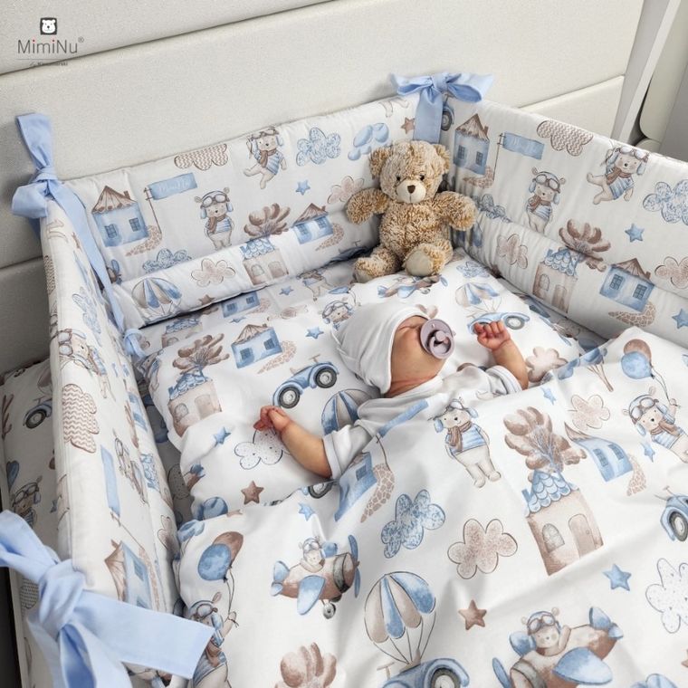 MimiNu, Piloci, worek na zabawki, błękitny