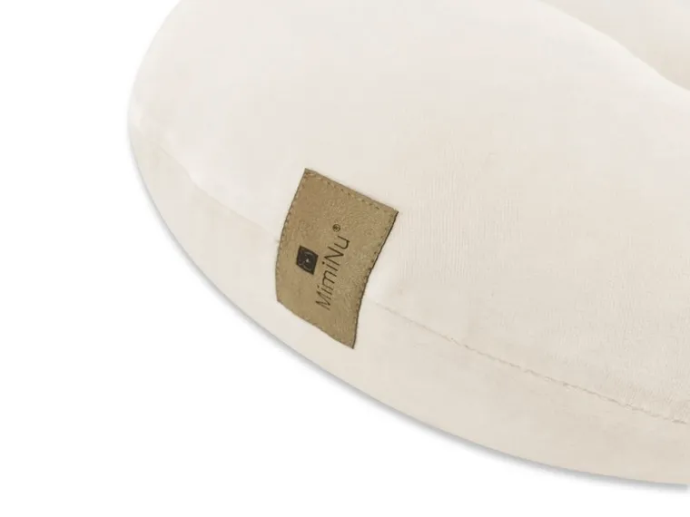 MimiNu, poduszka do karmienia, welur bawełniany, 155 cm