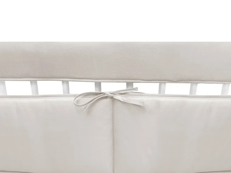 MimiNu, Royal, ochraniacz na barierki do łóżeczka, beż, 120-20 cm