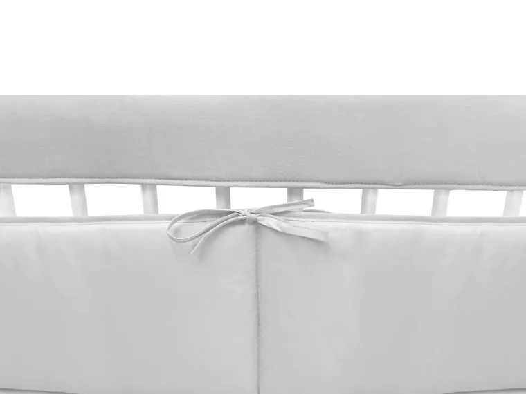 MimiNu, Royal, ochraniacz na barierki do łóżeczka, szary, 120-20 cm