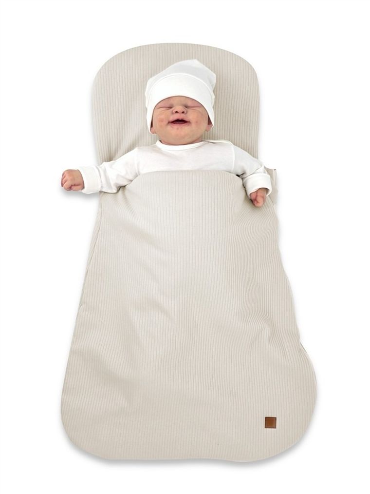 MimiNu, Soft, becik do spania i tulenia, interlock, TOG 2-2.5, beż