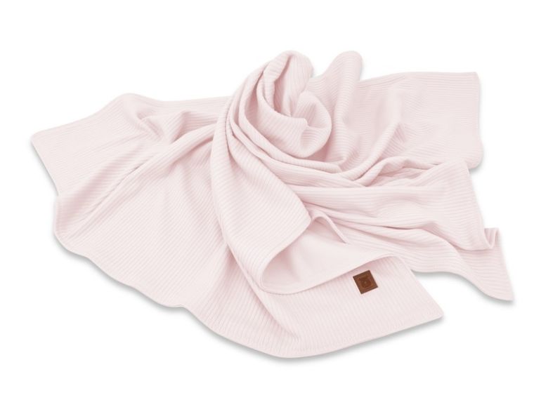 MimiNu, Soft, kocyk, pudrowy róż, 75-100 cm, 0-6 l