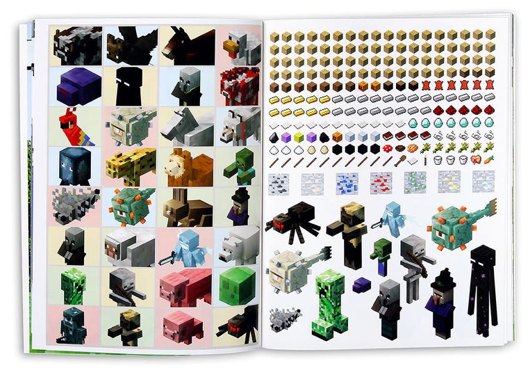 Minecraft. Album przetrwania z naklejkami