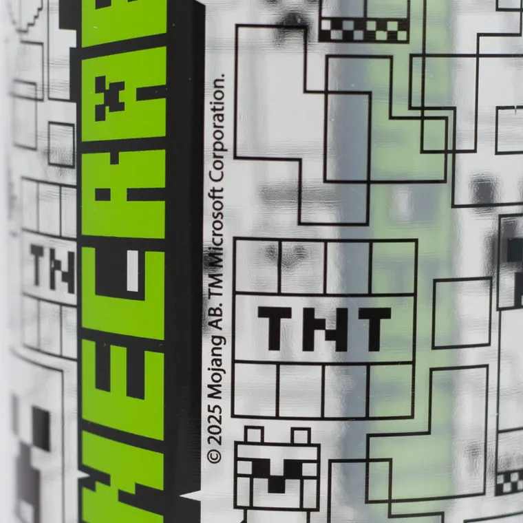 Minecraft, butelka plastikowa na wodę, 980 ml