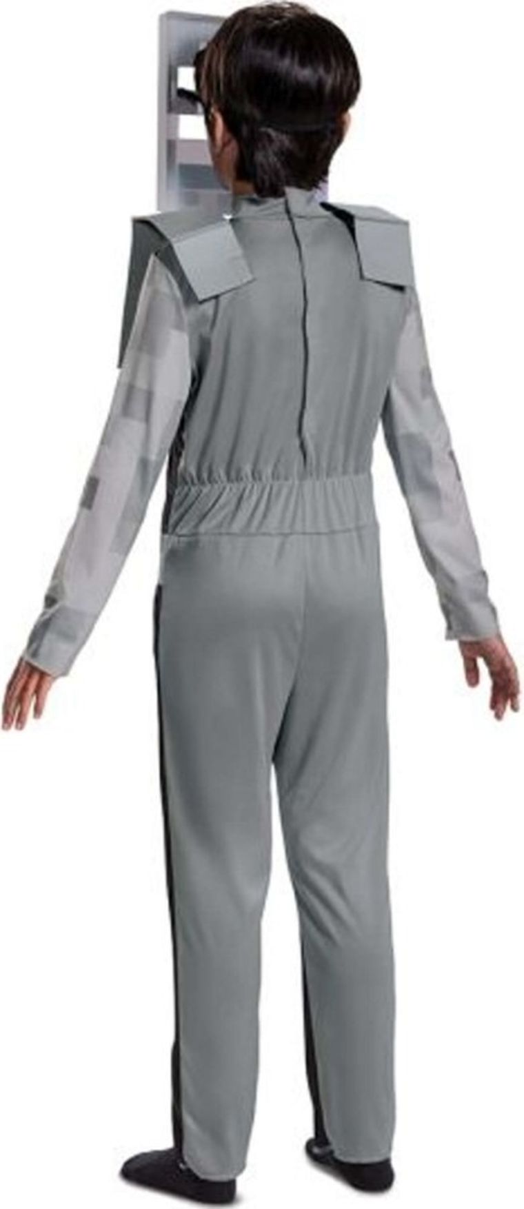 Minecraft, Halloween, strój karnawałowy, Skeleton Biały Szkielet, 109-126 cm, 4-6 lat