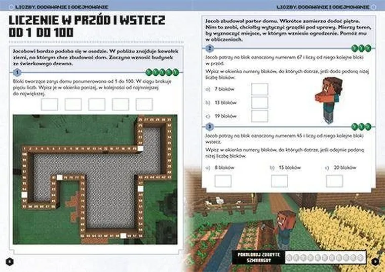 Minecraft. Matematyka. Megazadania 8+