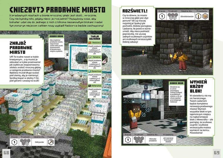 Minecraft. Wyzwanie przetrwanie. Zostań bohaterem