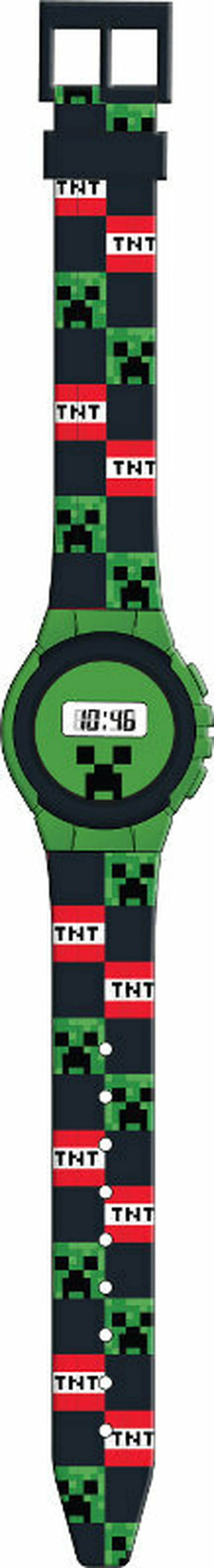 Minecraft, zegarek cyfrowy