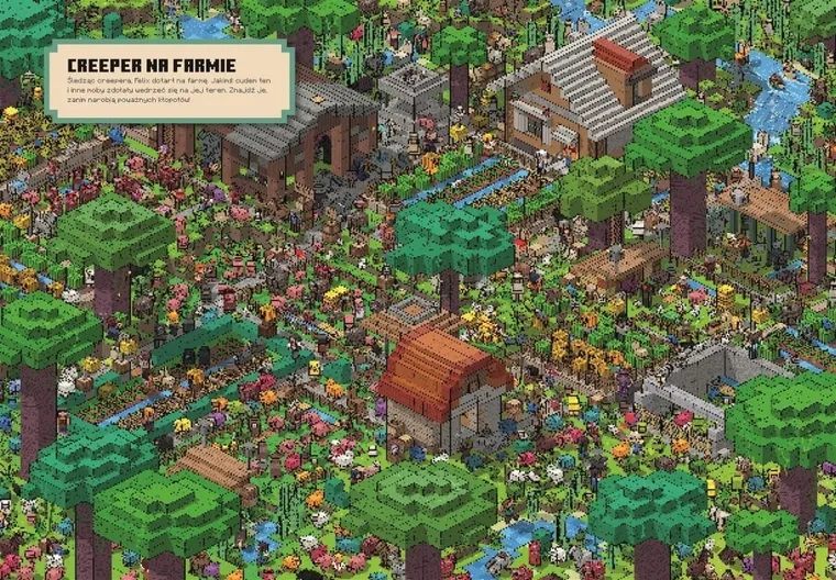 Minecraft. Złap Creepera i inne Moby