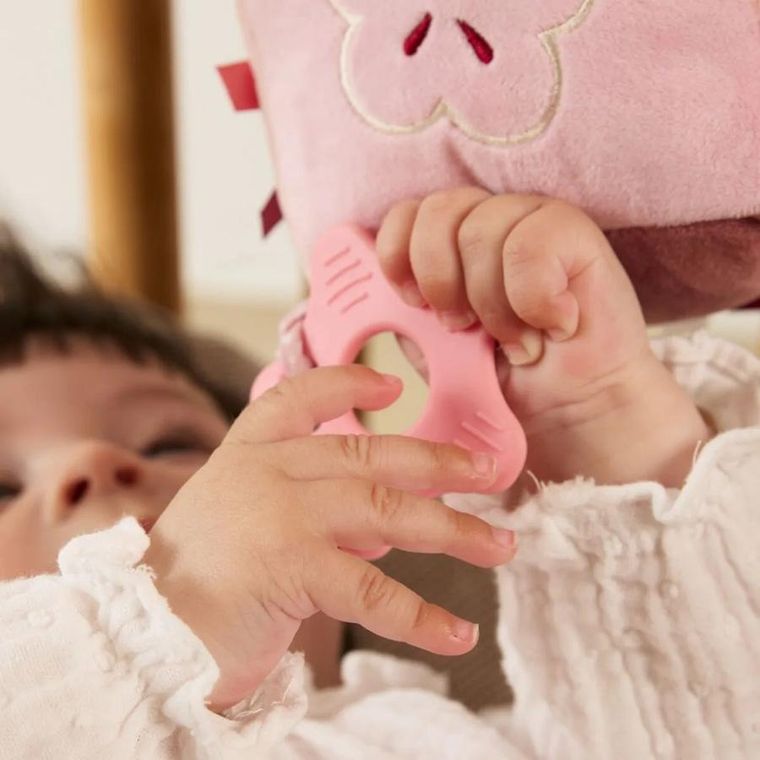 Miniland, Baby Deer, kostka sensoryczna do łóżeczka, jelonek