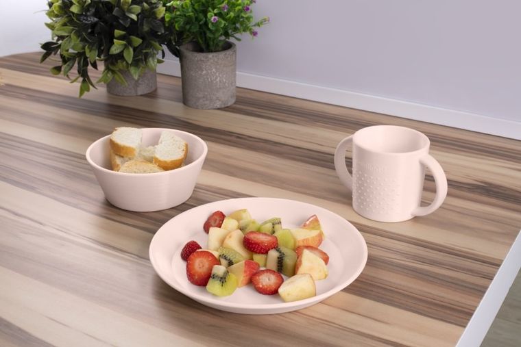 Miniland, Dolce, zestaw do karmienia, miętowy, 5 szt.