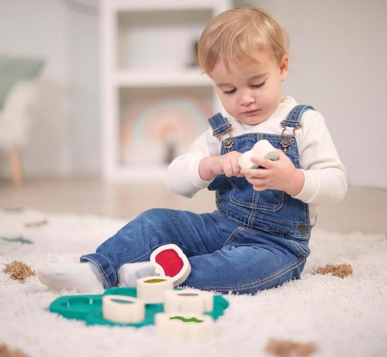 Miniland, Feel To Learn, drzewko, układanka sensoryczna