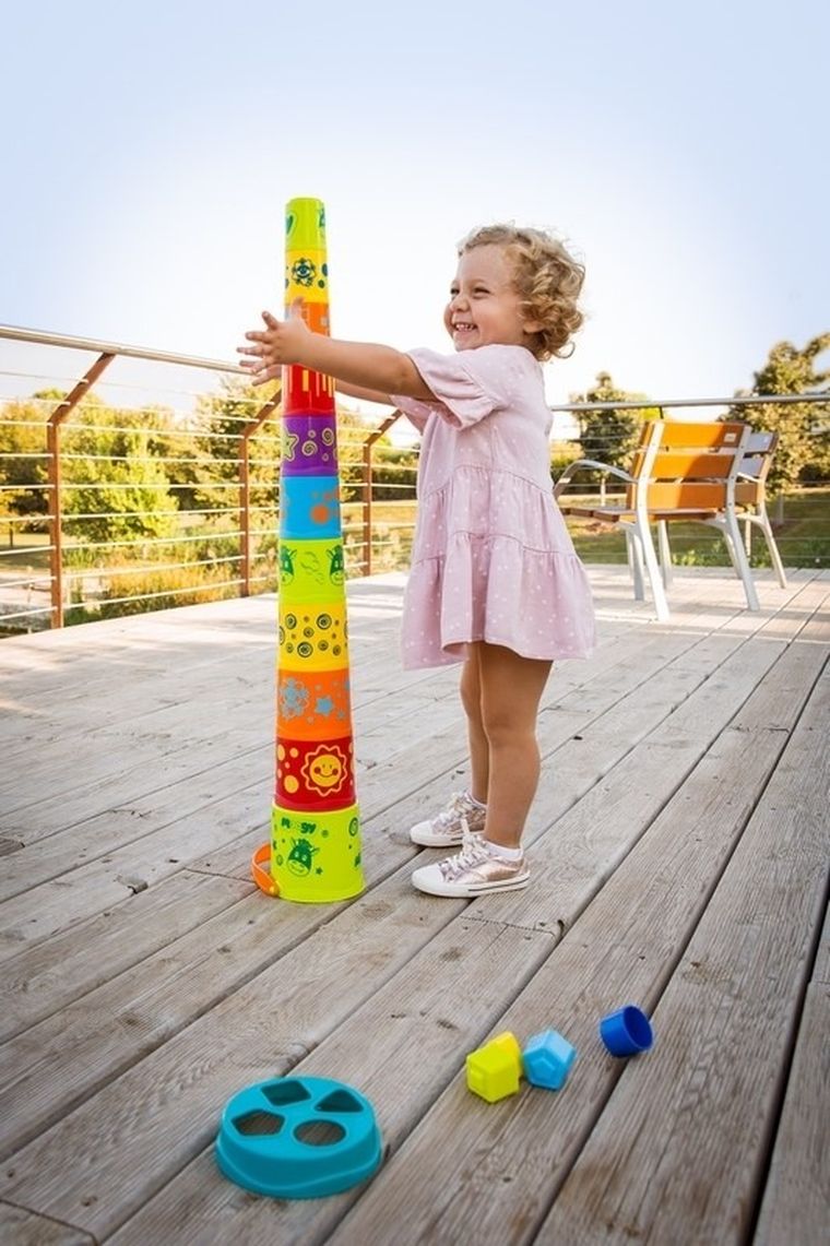 Miniland, Kubeczki i wiaderka, układanka