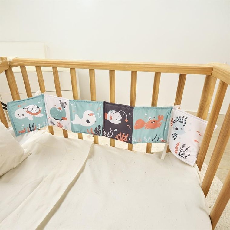 Miniland, miękka książeczka kontrastowa, morze