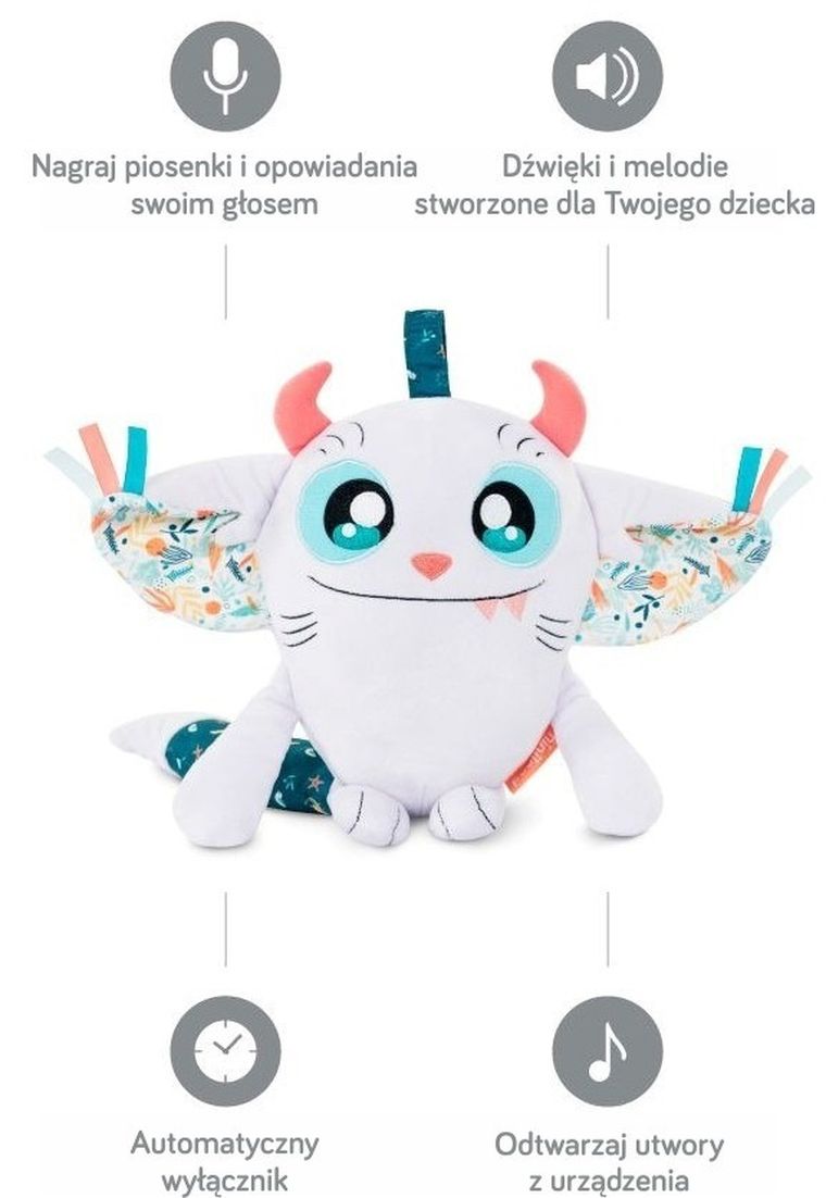 Miniland, Śpiewający Stworek - Poznaj swoje emocje, zabawka edukacyjna