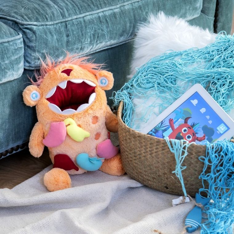 Miniland, Stworek z niesamowitym wnętrzem, zabawka edukacyjna