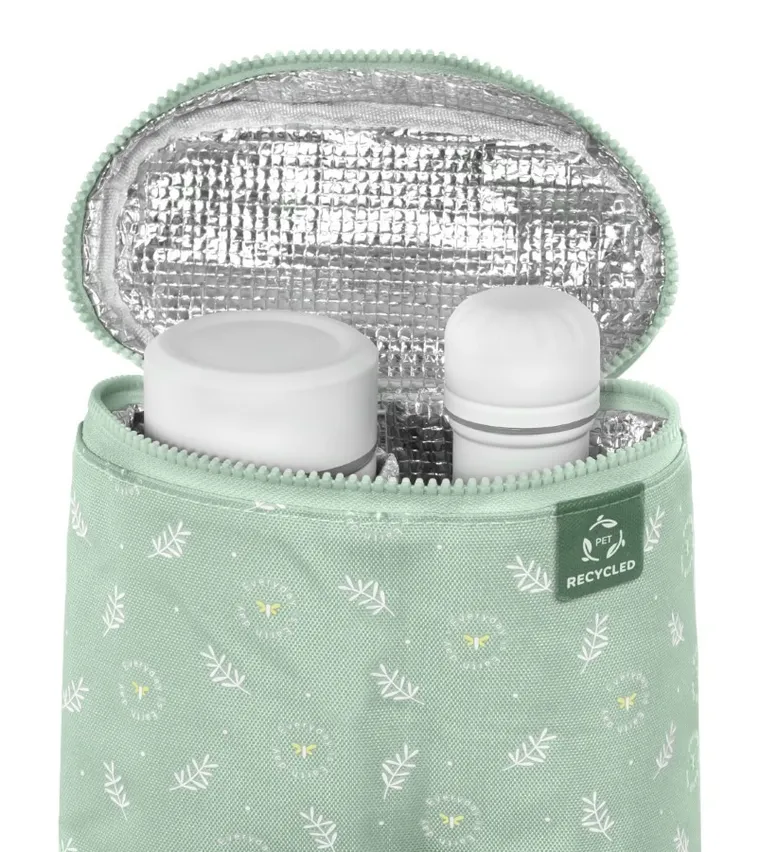 Miniland, termoopakowanie na termos, butelkę, ECO-friendly, miętowy, 500 ml