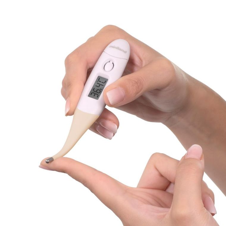 Miniland, Valencia, zestaw 3 termometrów: termometr flexi, do kąpieli, smoczek