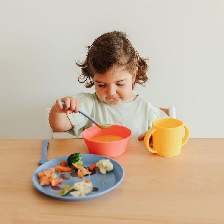 Miniland, zestaw stołowy do karmienia, kosmos