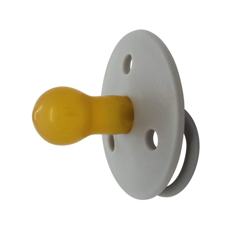 Mininor, smoczek lateksowy, Grey Seal, 0m+, 2 szt.