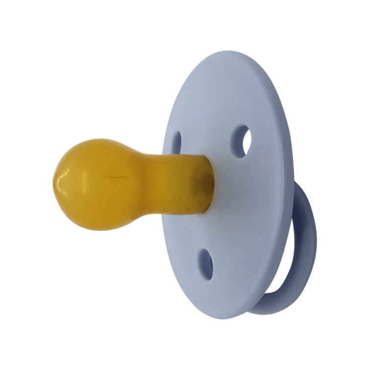 Mininor, smoczek lateksowy, Nordic Sky Blue, 0m+, 2 szt.