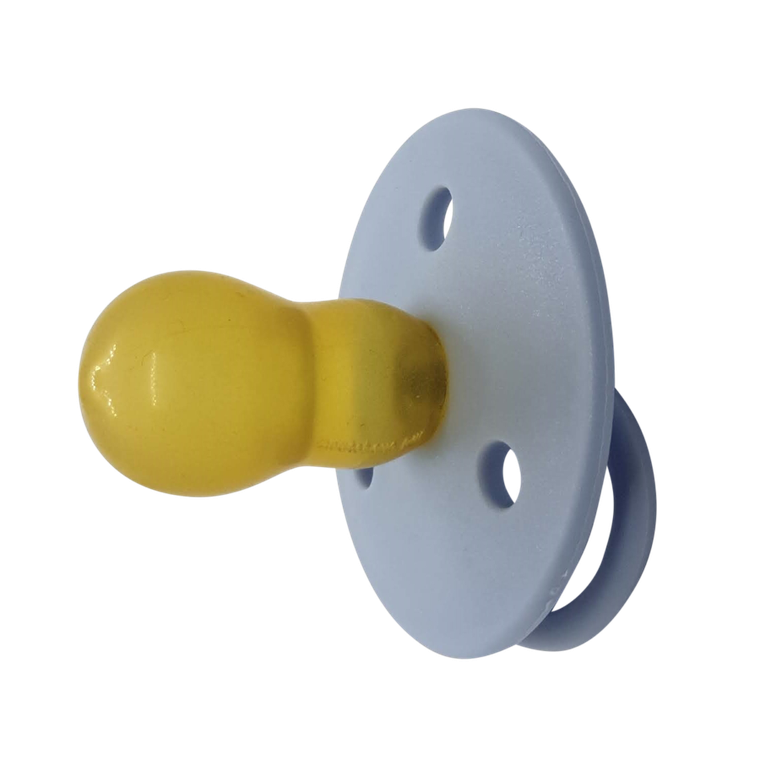 Mininor, smoczek lateksowy, Nordic Sky Blue, 6m+, 2 szt.