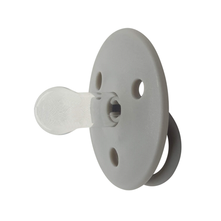 Mininor, smoczek silikonowy, Grey Seal, 0m+, 2 szt.