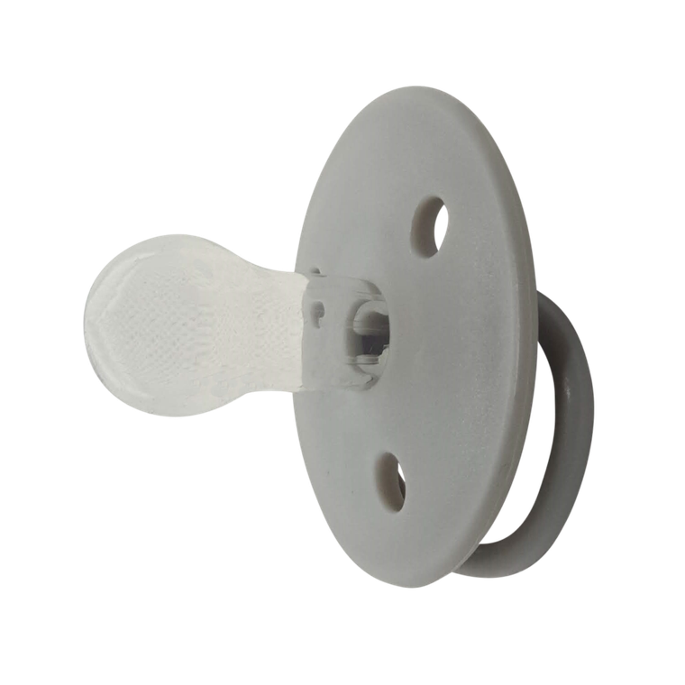 Mininor, smoczek silikonowy, Grey Seal, 6m+, 2 szt.