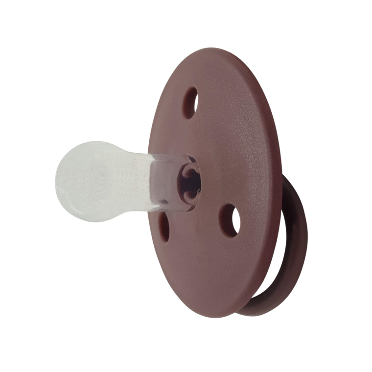 Mininor, smoczek silikonowy, Heath Flower, 0m+, 2 szt.