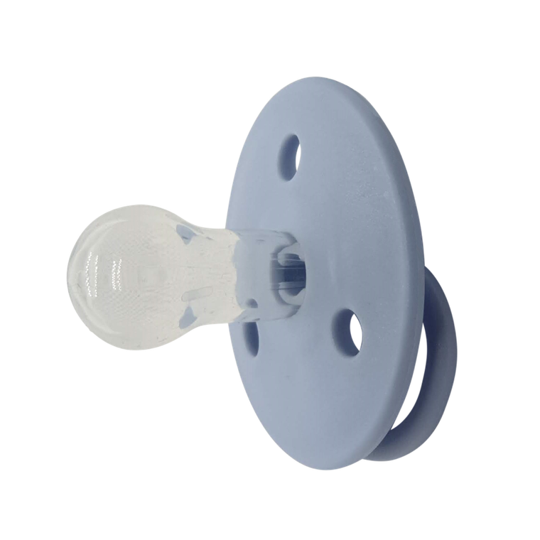 Mininor, smoczek silikonowy, Nordic Sky Blue, 6m+, 2 szt.