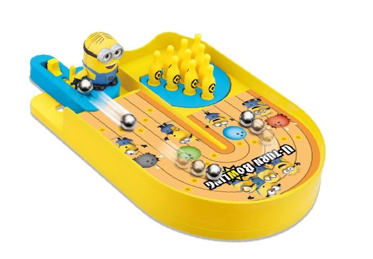 Minionki, U-turn Bowling, gra zręcznościowa