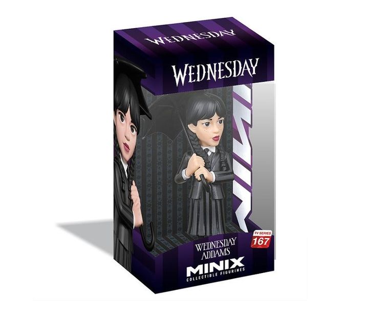 Minix, Wednesday, Wednesday Umbrella, figurka kolekcjonerska