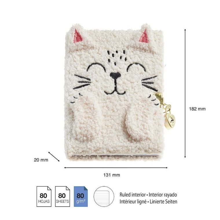 Miquelrius, pamiętnik na kłódkę, kotek