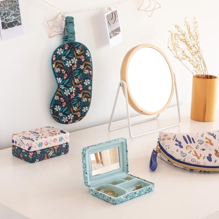 Miquelrius, satynowa maska na oczy do spania, Desert