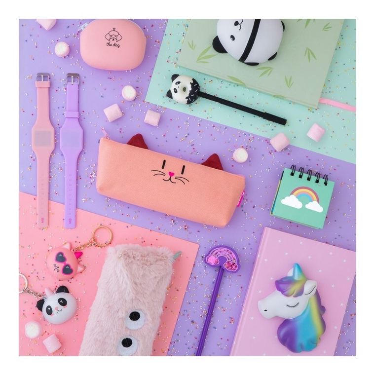 Miquelrius, Squishy, notatnik A5 z miękką figurką, Panda, 1 szt.