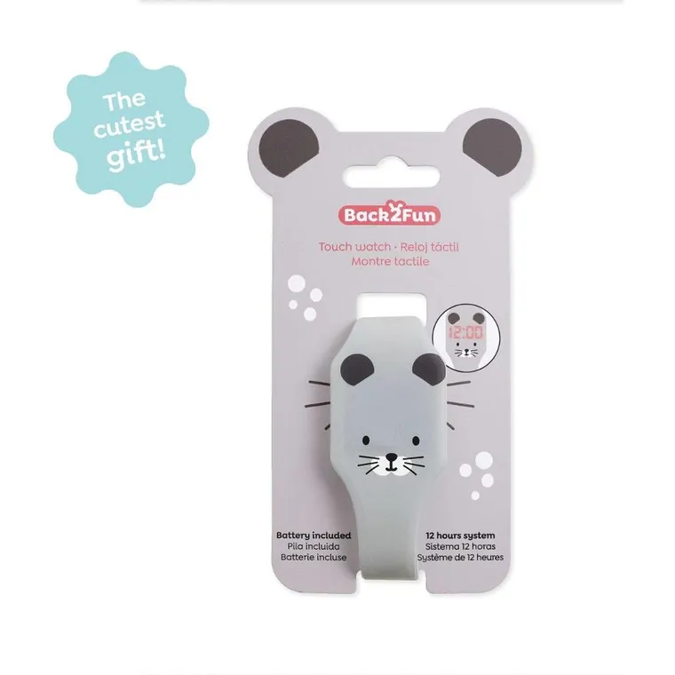 Miquelrius, zegarek cyfrowy, mysz