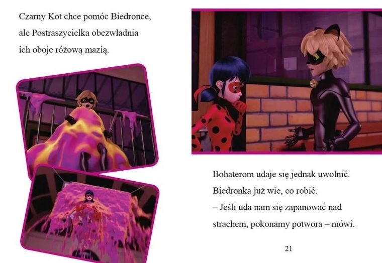 Miraculous: Biedronka i Czarny Kot. Postraszycielka. Tryb czytania