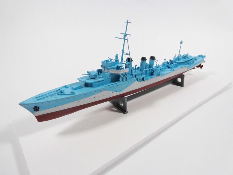 Mirage Hobby, niszczyciel ORP BURZA, model do sklejania