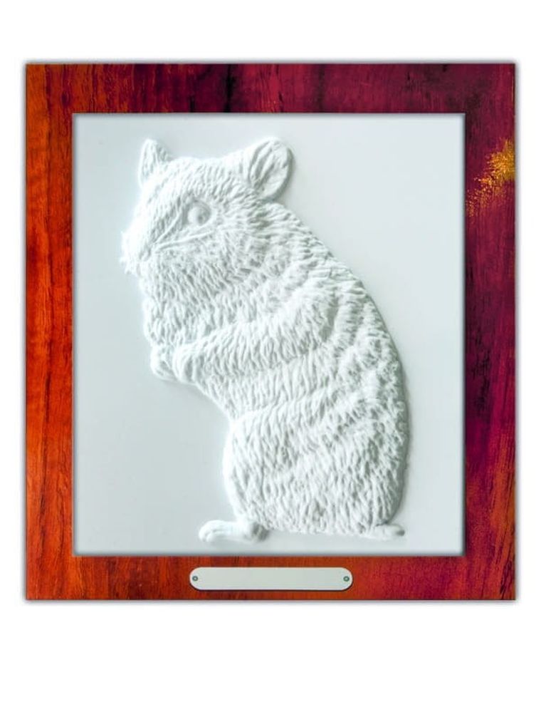 Mirage Hobby, Wypukła Malowanka, zestaw kreatywny do malowania, Futrzaki, Chomik