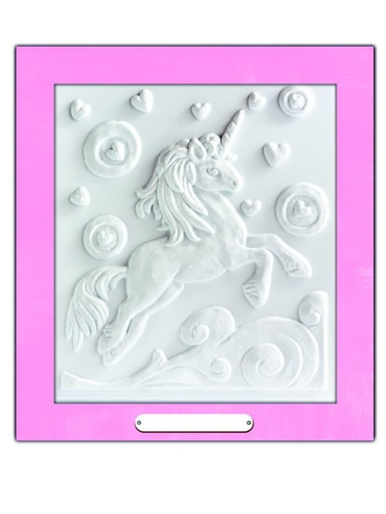 Mirage Hobby, Wypukła Malowanka, zestaw kreatywny do malowania, Jednorożec Mars