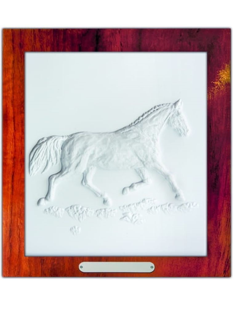 Mirage Hobby, Wypukła Malowanka, zestaw kreatywny do malowania, Koń Holenderski