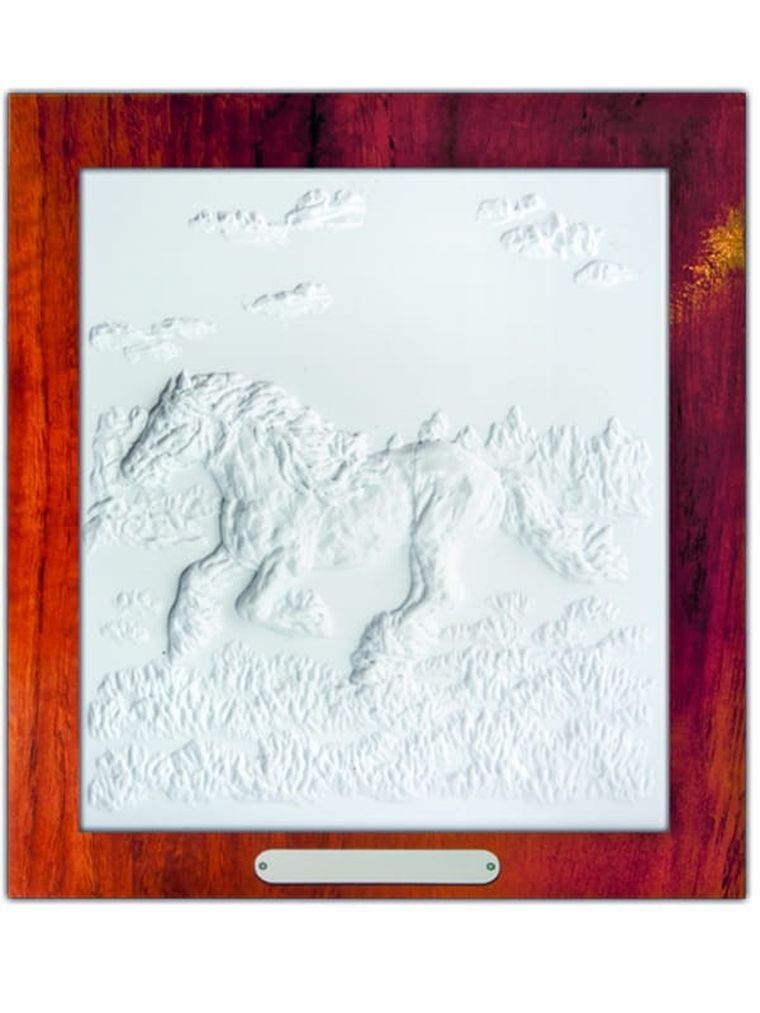 Mirage Hobby, Wypukła Malowanka, zestaw kreatywny do malowania, Koń Shire